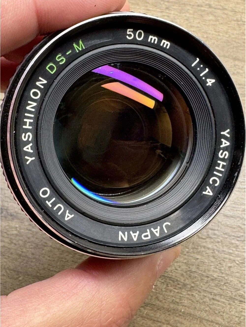 Yashica Auto Yashinon DS-M 50mm f1.4 M42 Mount Lens